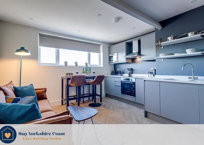 Cosy North Bay Vast Sea & Town Views Apartament Scarborough